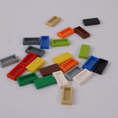 80pcs MOC 3069 Tire 1x2 Building Blocks Kit Light Board Bricks DIY Toy