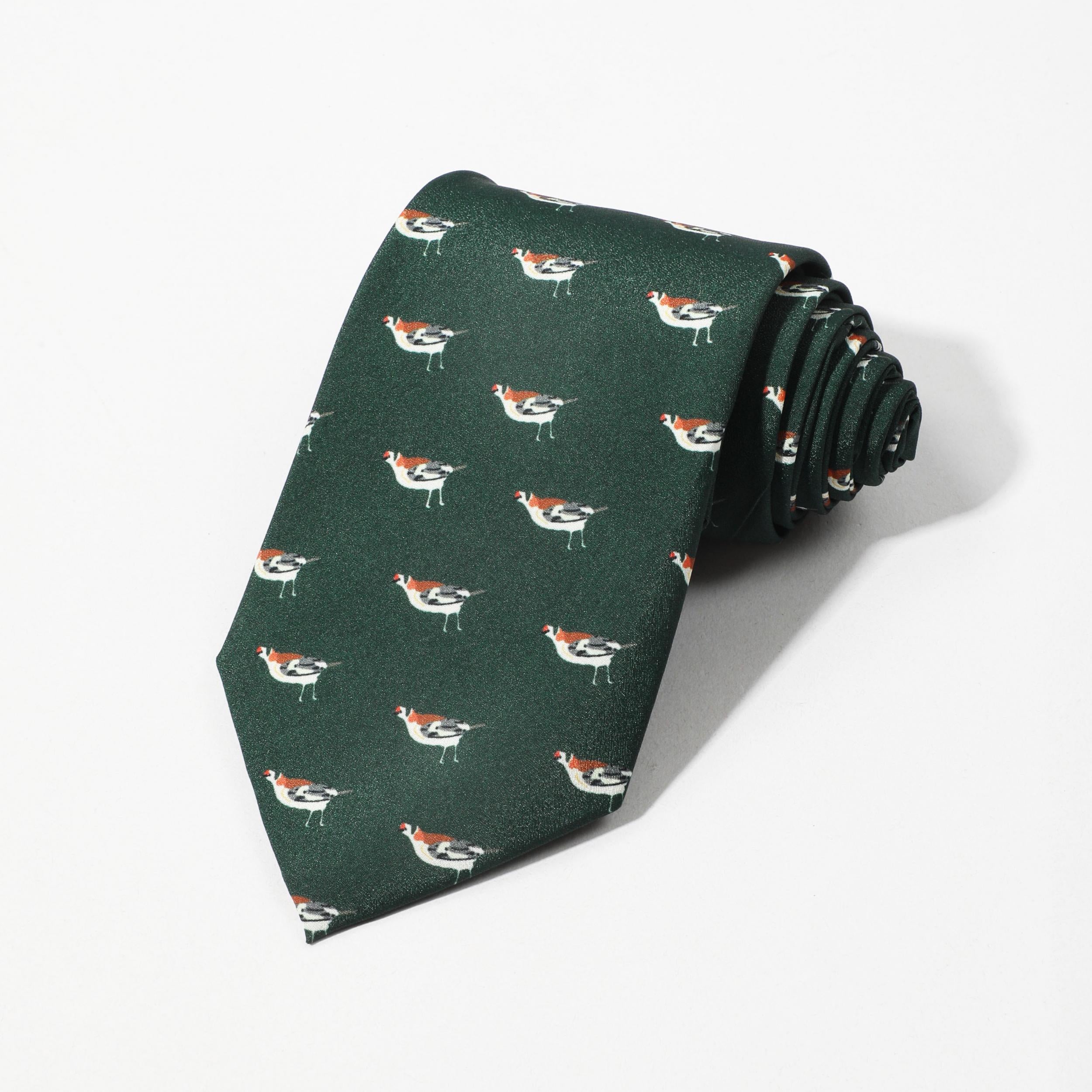 Men's Bird Pattern Tie For Party