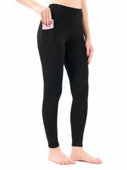 High Waist Yoga Leggings With Pockets Compression Gym Pants