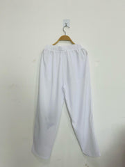 Butterfly Print Elastic Waist Pants Casual Loose Pants