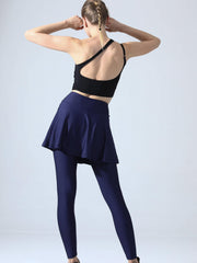 2 in 1 Sports Skirts With Leggings Running Golf Tennis Skorts Women's Activewear