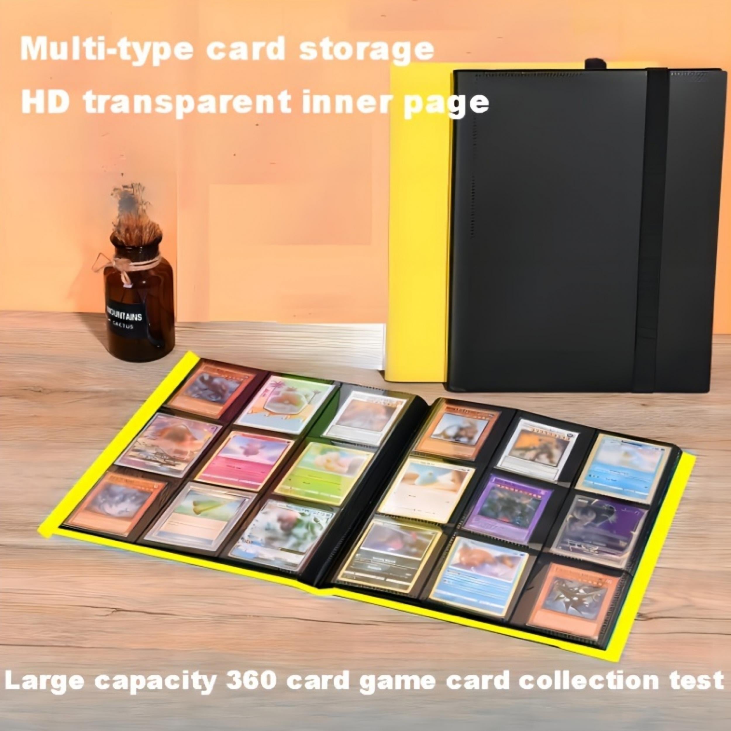 Double Sided Game Card Collection Album Large Capacity Storage Book