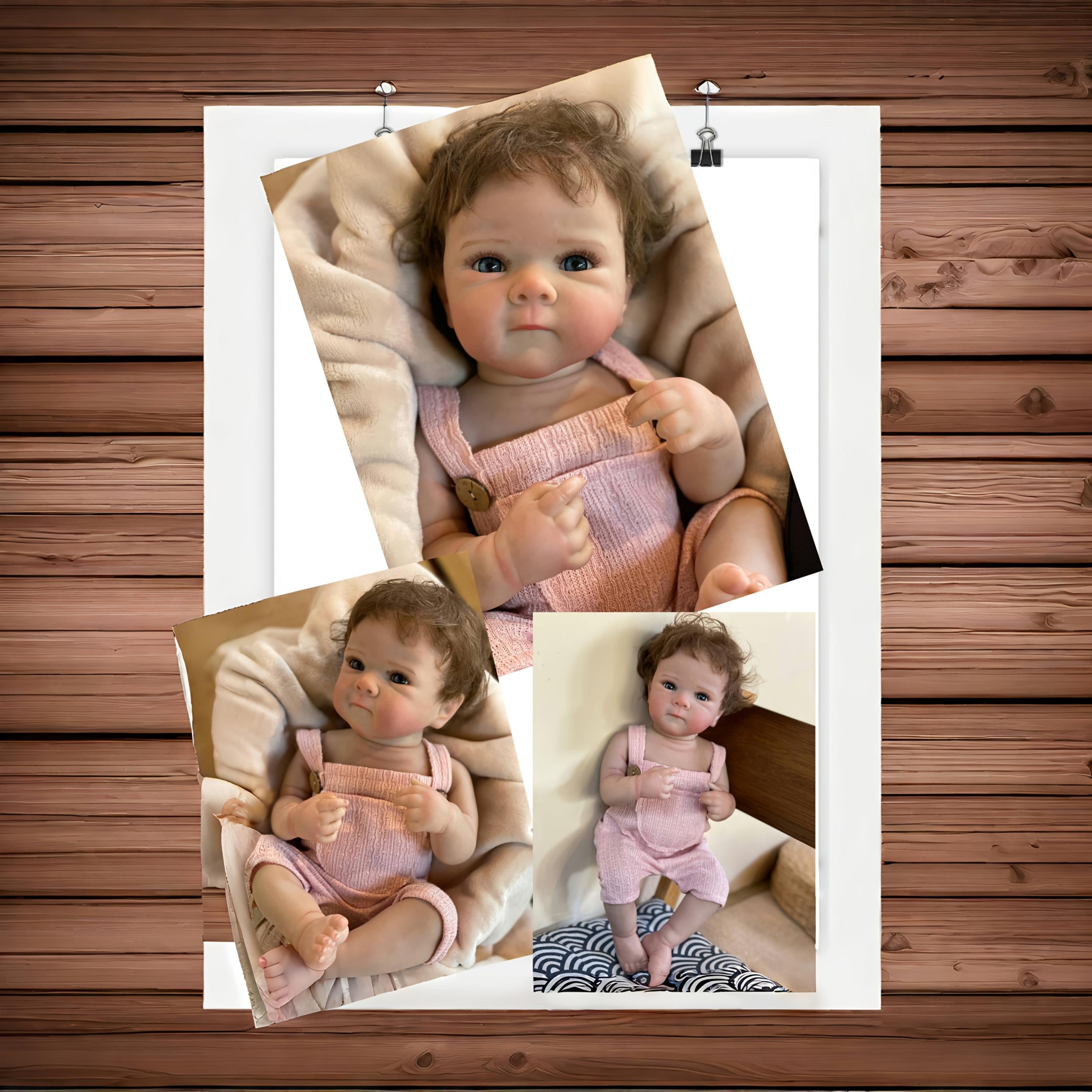 19" Realistic Vinyl Doll Named Bettie Bebe - Perfect Year's Present