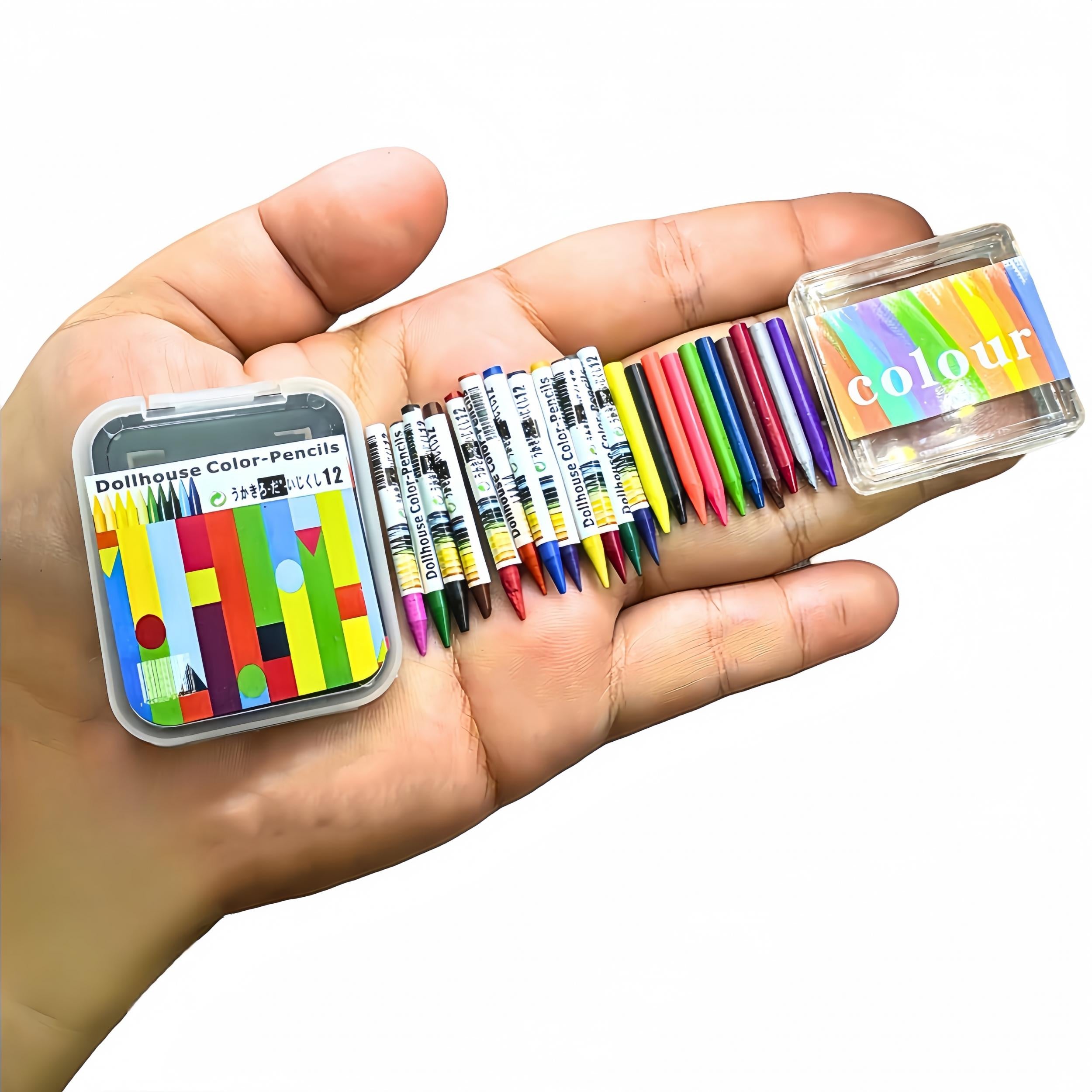 22 Colors Dollhouse Scene Model Art Supplies Set for 11.5 Inch Dolls