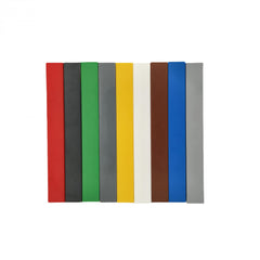 30pcs 1x8 Brick Low Wall Flat Building Blocks Toy - DIY Building Toy