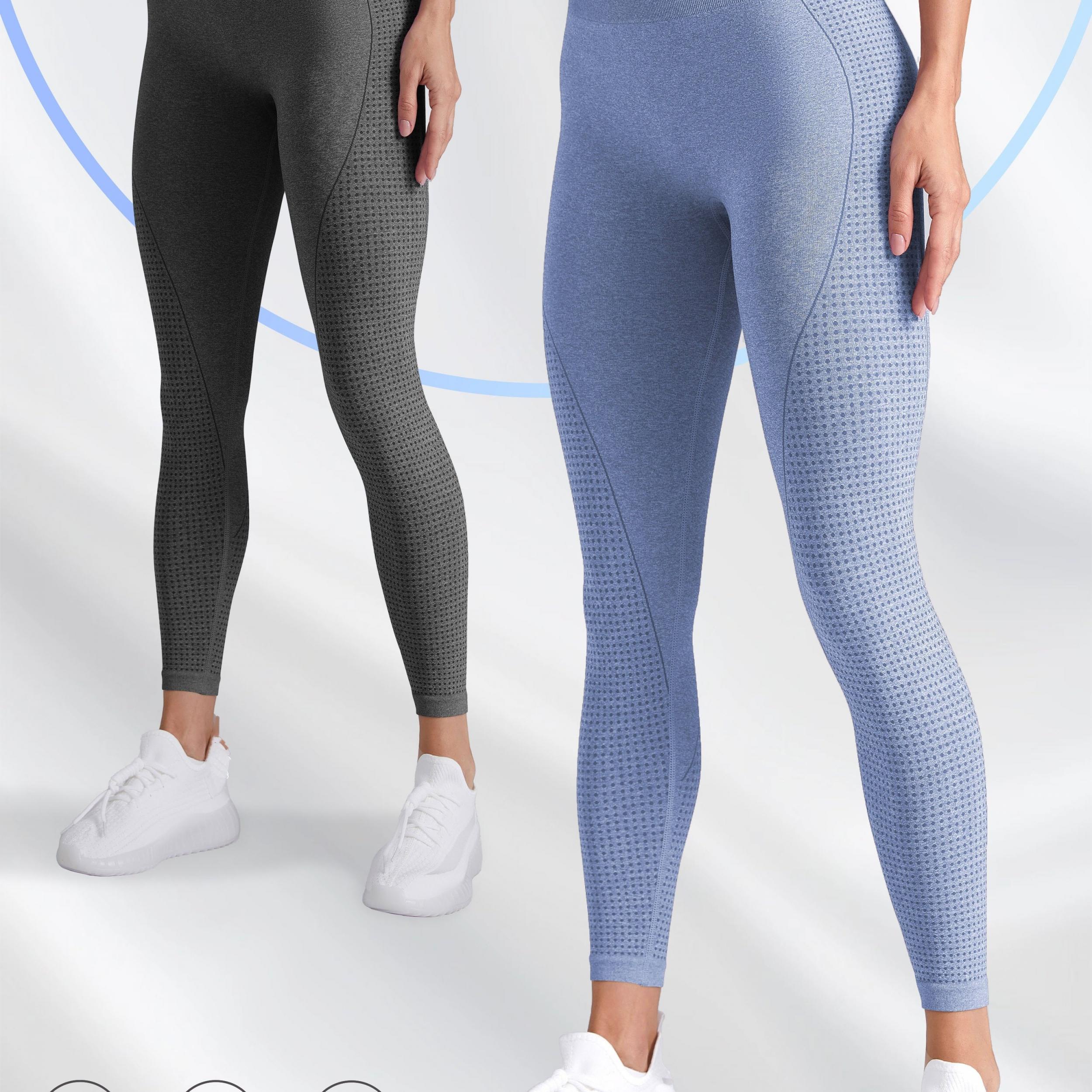 2pcs High Waist Yoga Leggings Women's Activewear