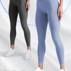 2pcs High Waist Yoga Leggings Women's Activewear