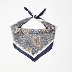 Vintage Square Scarf Satin Silk Shawl Bandana Paisley Print Head Wraps