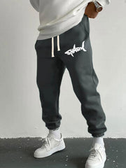 Men's Shark Print Joggers Active Comfy Sweatpants