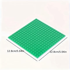 Double-sided ABS Building Block Base 5x5 Inch Landscape Base