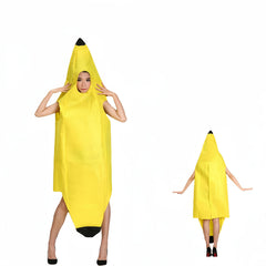 Banana Jumpsuit Costume Funny Fancy Dress for Carnival Halloween Party