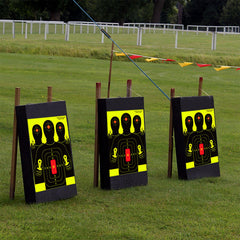 10pcs 20 32x60 Shooting Targets - Self Adhesive High Visibility