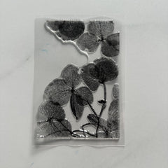 Leaf Background Clear Stamp for Scrapbooking
