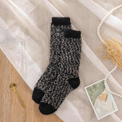 Fuzzy Floor Socks Crew Home Socks Women's Stockings