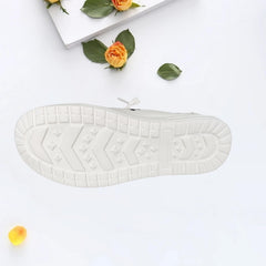 Women's Animal Print Canvas Shoes Lightweight Low Top Lace Up Shoes