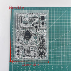 Flowers Stamps Stencils DIY Scrapbook Photo Card Craft Embossing