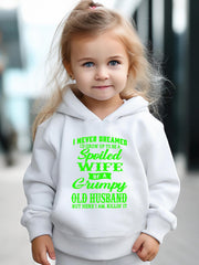 NEVER DREAMED 2pcs Set Girls Casual Comfy Activewear Set For Spring Fall Sports