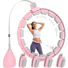 Smart Weighted Fitness Ring Hoop for Adults Weight Loss 39in