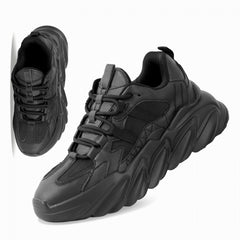 Women's Lace Up Platform Chunky Sports Sneakers