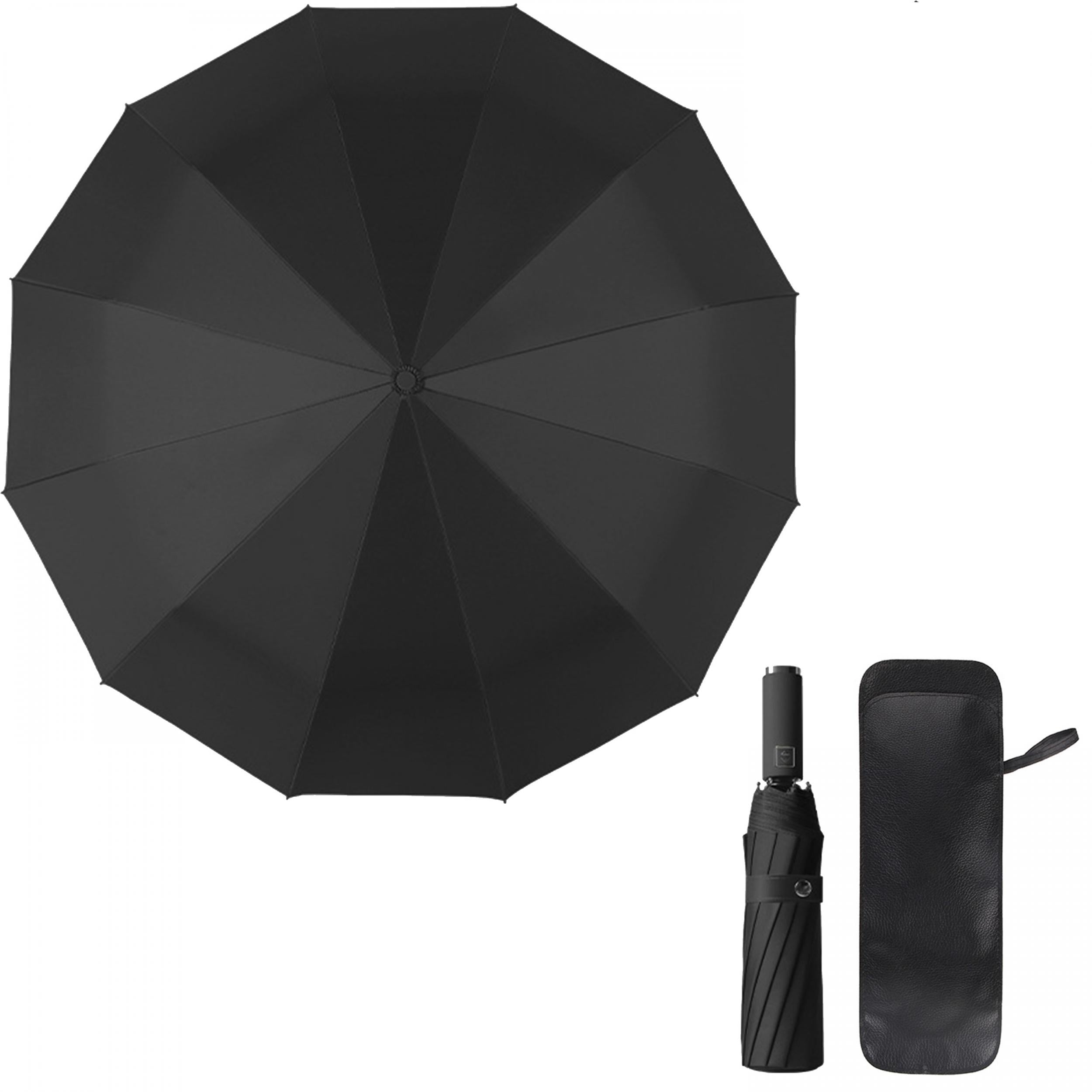 Windproof 10 Ribs Umbrella Auto Folding Compact Umbrella