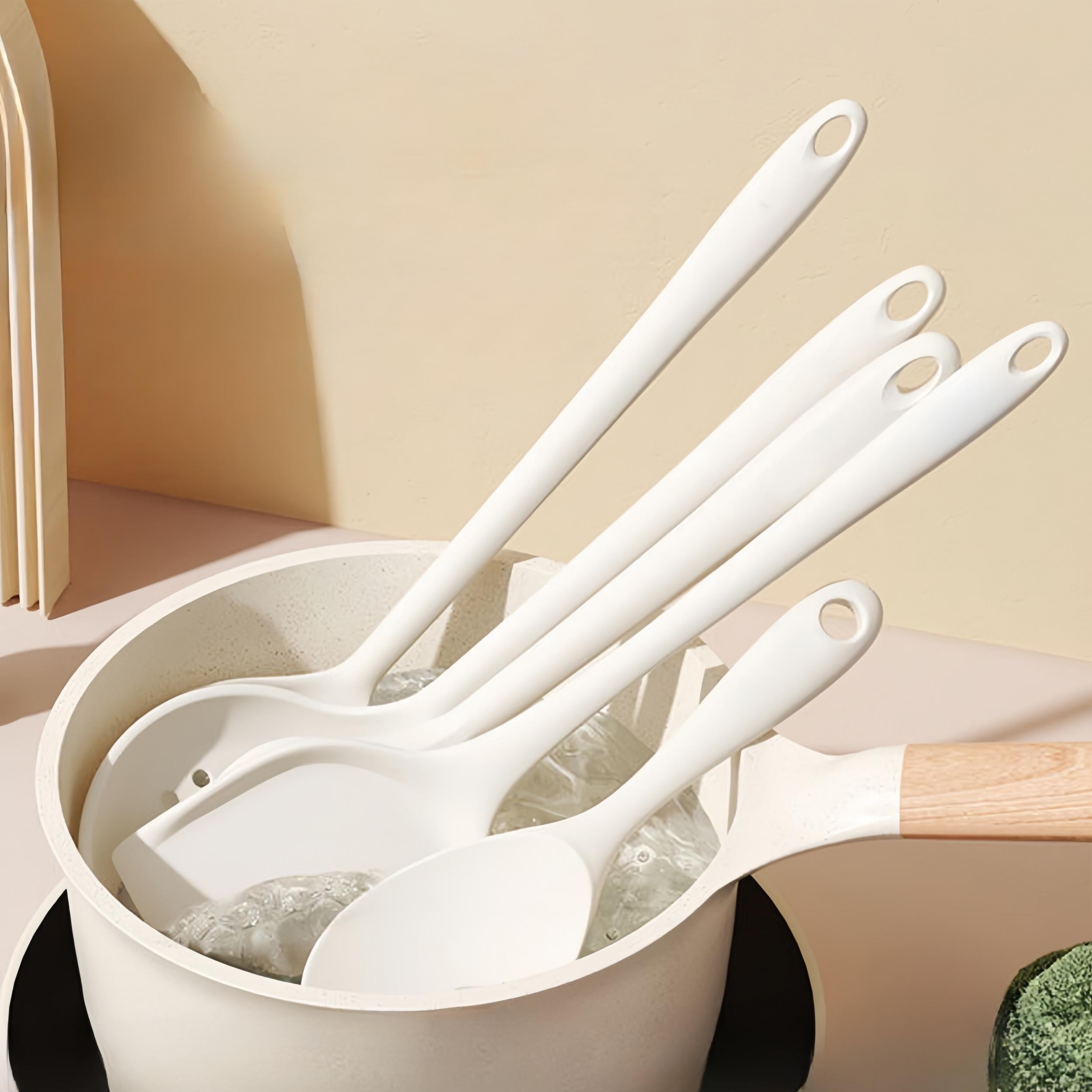 5pcs Outdoor Picnic Cooking Tools Silicone Kitchenware Set