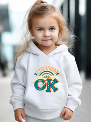 Girls Long Sleeve Hoodie Sweatshirt & Sweatpants Set