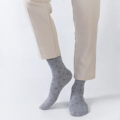 Men's Crew Socks Antibacterial Breathable Casual Socks