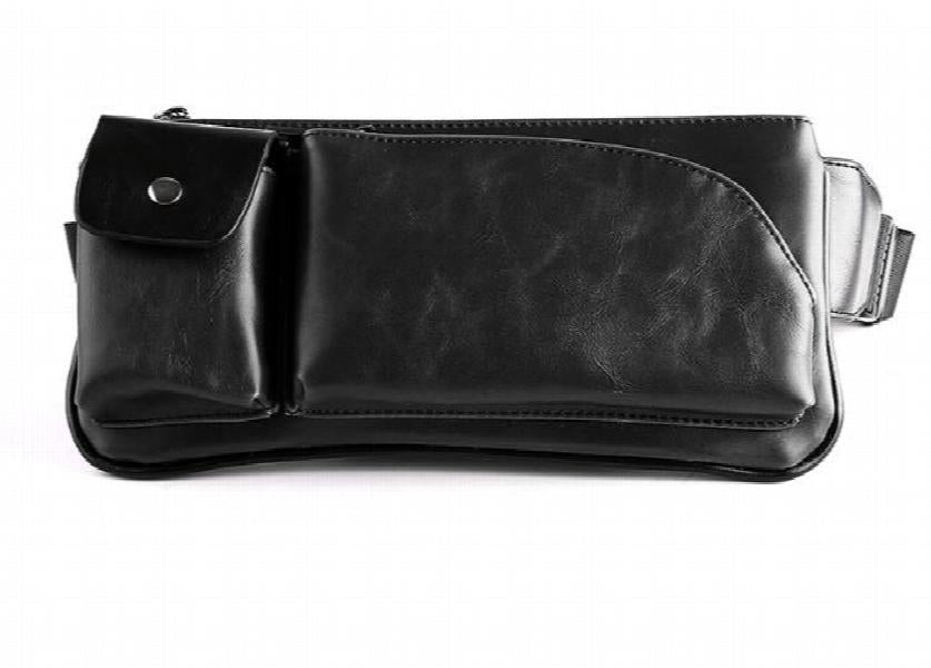 Men's Retro Shoulder Bag Messenger Chest Sports Waist Bag