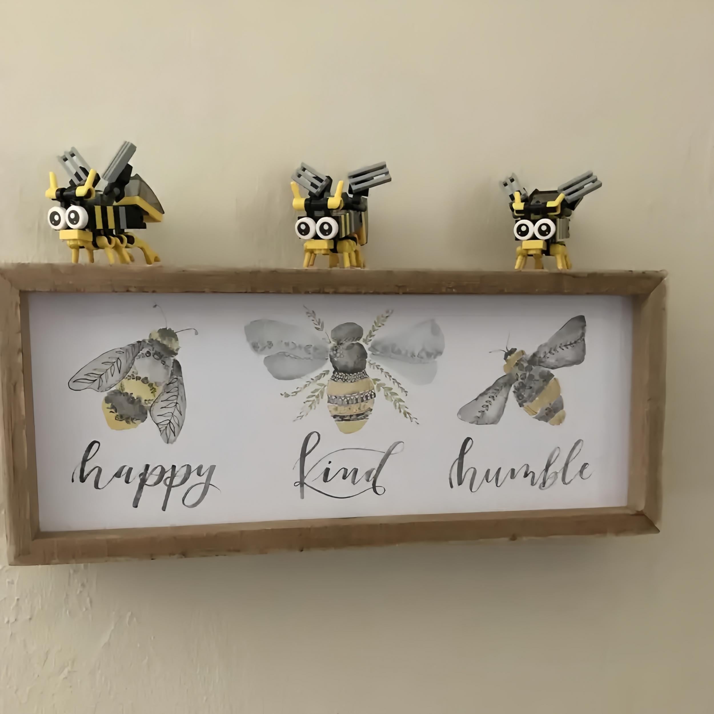 3pcs Insect Building Blocks Toy Set for Boys