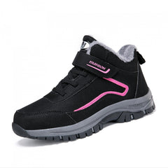 Fur Lined Slip On Thermal Snow Shoes - Keep Warm