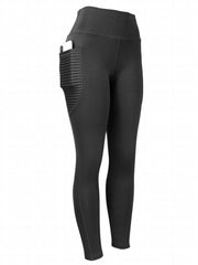 Stripe Yoga Leggings with Butt Lifting Tech