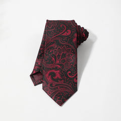 Men's Paisley Cashew Floral Ethnic Style Tie