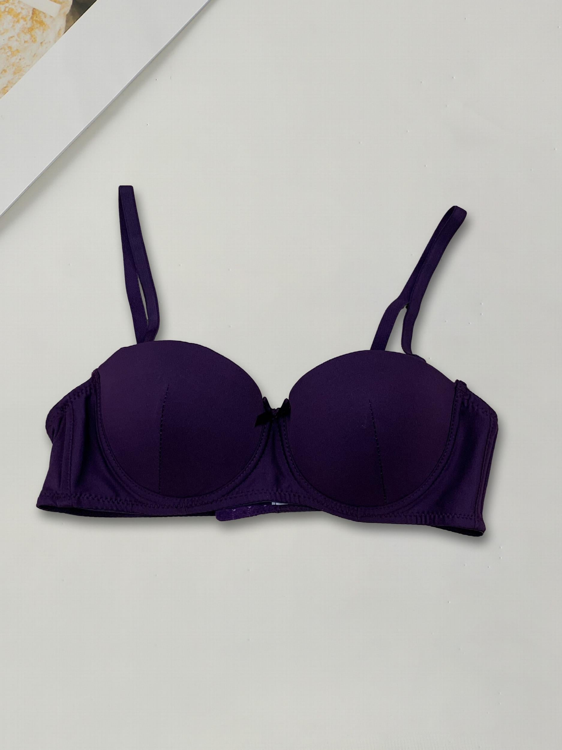 Comfy Solid T Shirt Bra for Women