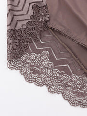 3 Pack Plus Size Geometric Print Underwear Set for Women