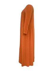 Solid Long Sleeve Cardigan & Bodycon Dress Set