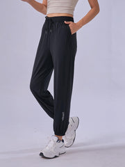 Women's UPF50 Drawstring Sports Pants Moisture Wicking Activewear
