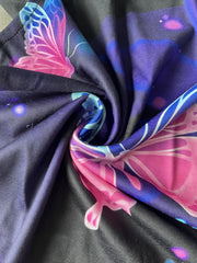 Gradient Butterfly Dress for Girls - Perfect for Summer Parties