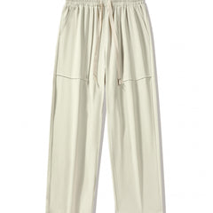 Men's Drawstring Loose Long Pants Casual Trousers