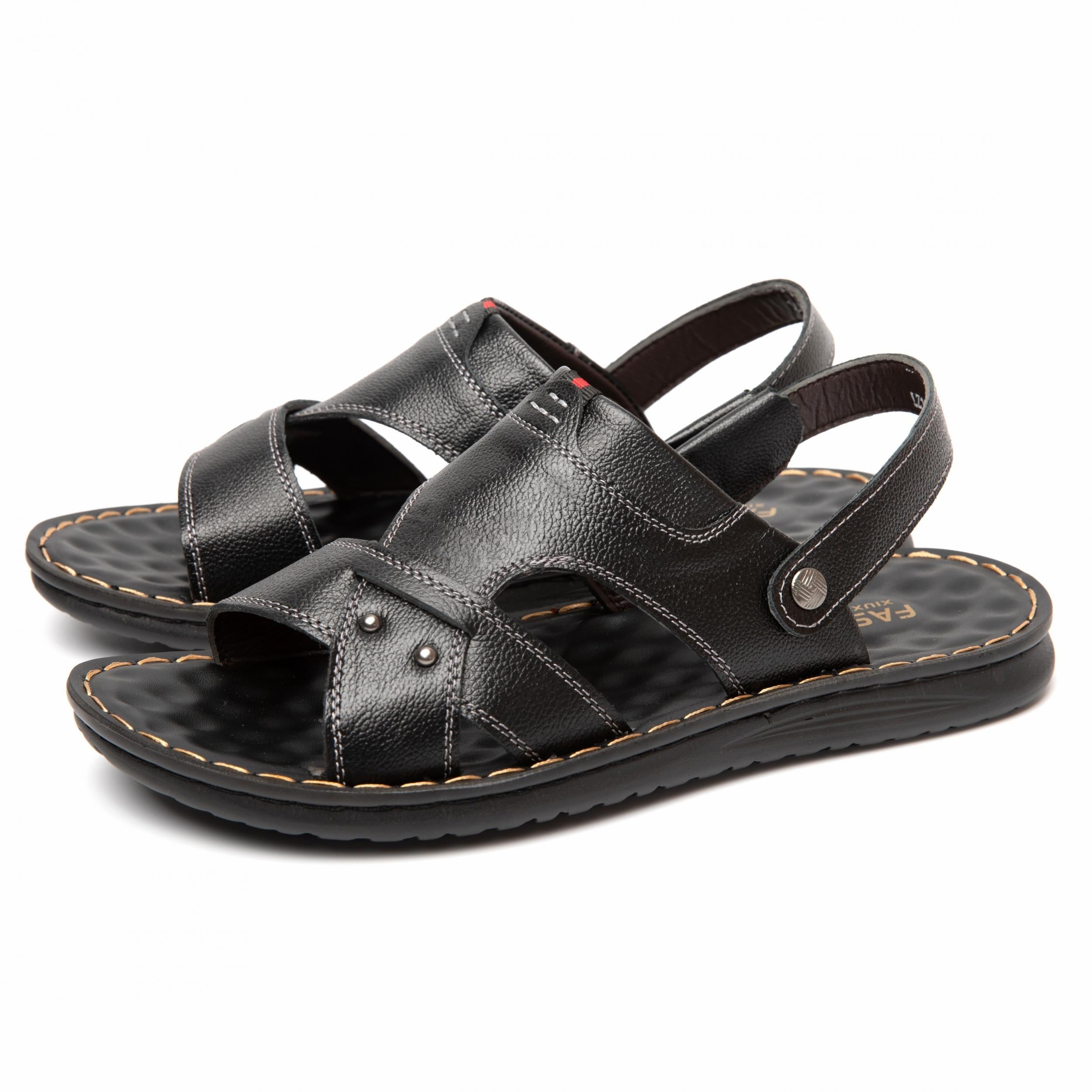 Men's Non Slip Sandals Quick Drying Comfy Slides Beach Shoes