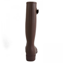PVC Buckle Decor Non Slip Rain Boots Waterproof Lightweight Rain Shoes