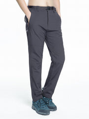 Unisex Thermal Ski Pants with Stretch & Windproof Fleece