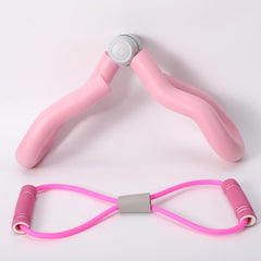 Leg Training Clamp & 8-Shaped Resistance Rope for Hip Lifting