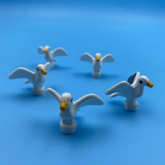 Animal Series Bird Figurines Seagulls Doves Sparrows Swallows DIY Scene Building