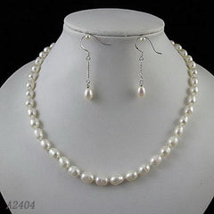 Freshwater Cultured Pearl Choker Necklace Set
