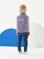 Kids Warm Zip Vest Sleeveless Jacket for Winter