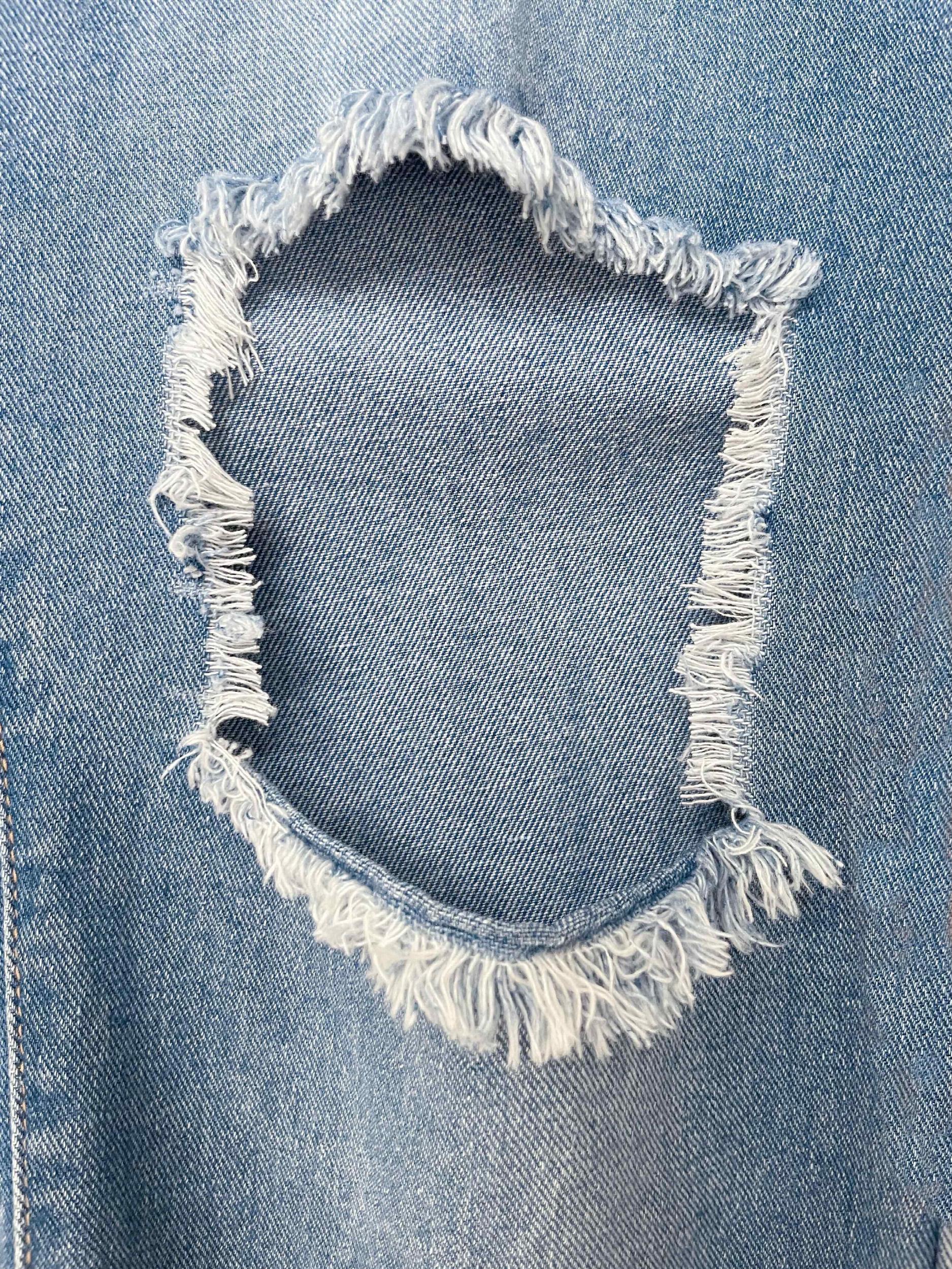 Women's High Waist Wide Leg Denim Pants