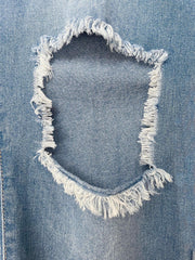 Women's High Waist Wide Leg Denim Pants