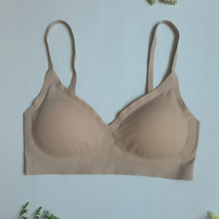 Seamless Wireless Bra Comfortable Breathable Intimates Bra
