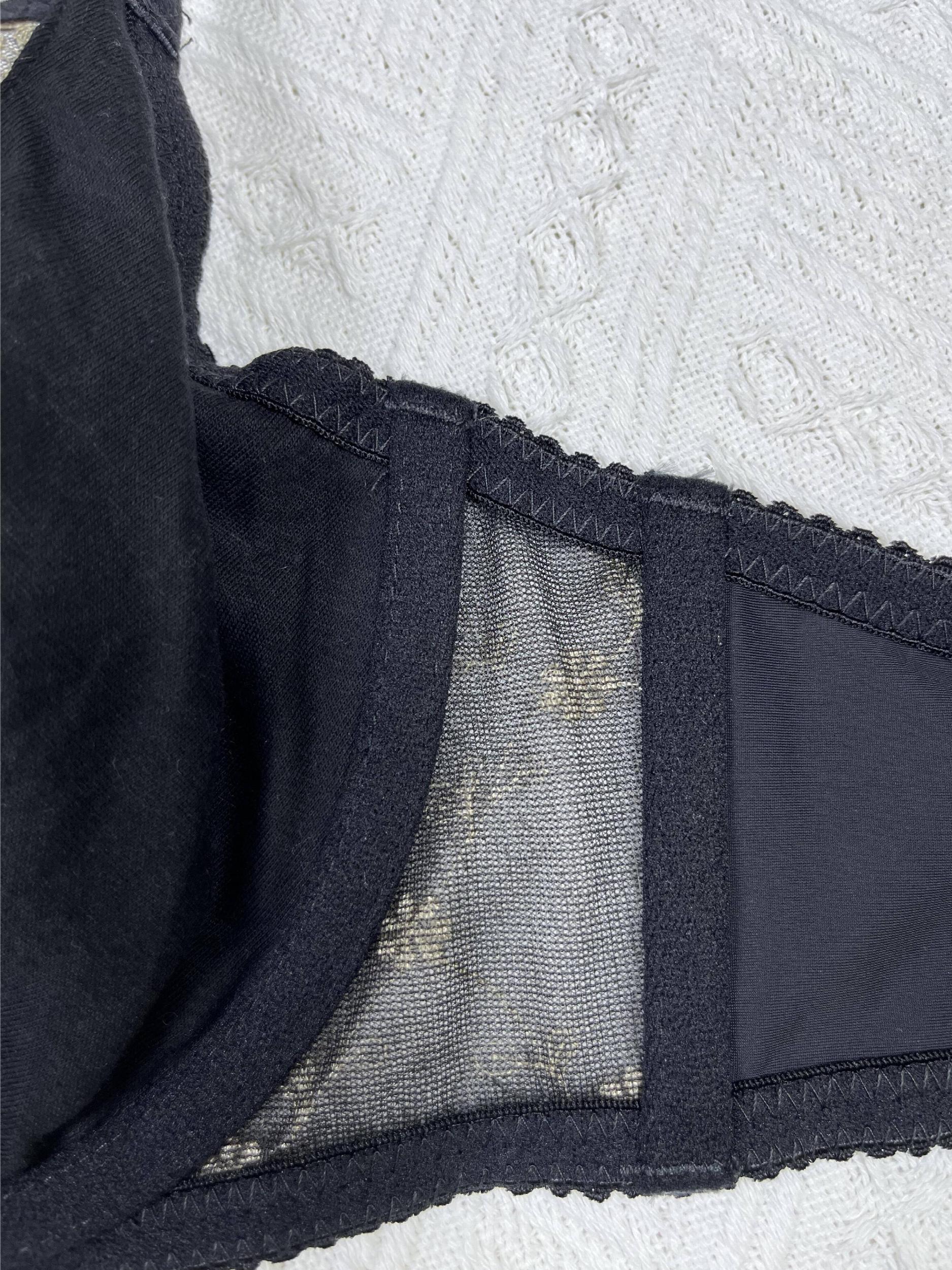 Floral Embroidery Push Up Bra Full Coverage Women's Lingerie