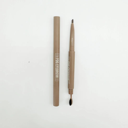 2 Colors Eyebrow Pencil Waterproof Sweat Proof with Brush Head